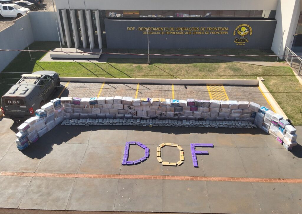 Com quase 200 toneladas em 2025, DOF registra a 2ª maior marca histórica em apreensões de drogas Com quase 200 toneladas em 2025, DOF registra a 2ª maior marca histórica em apreensões de drogas