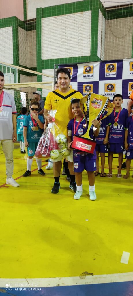 28ª Copa Chama de Futsal de Base define as equipes campeãs em Naviraí