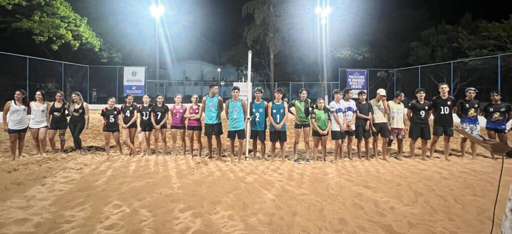 Torneio de vôlei de praia abriu calendário esportivo 2026 da Sedesc em Amambai