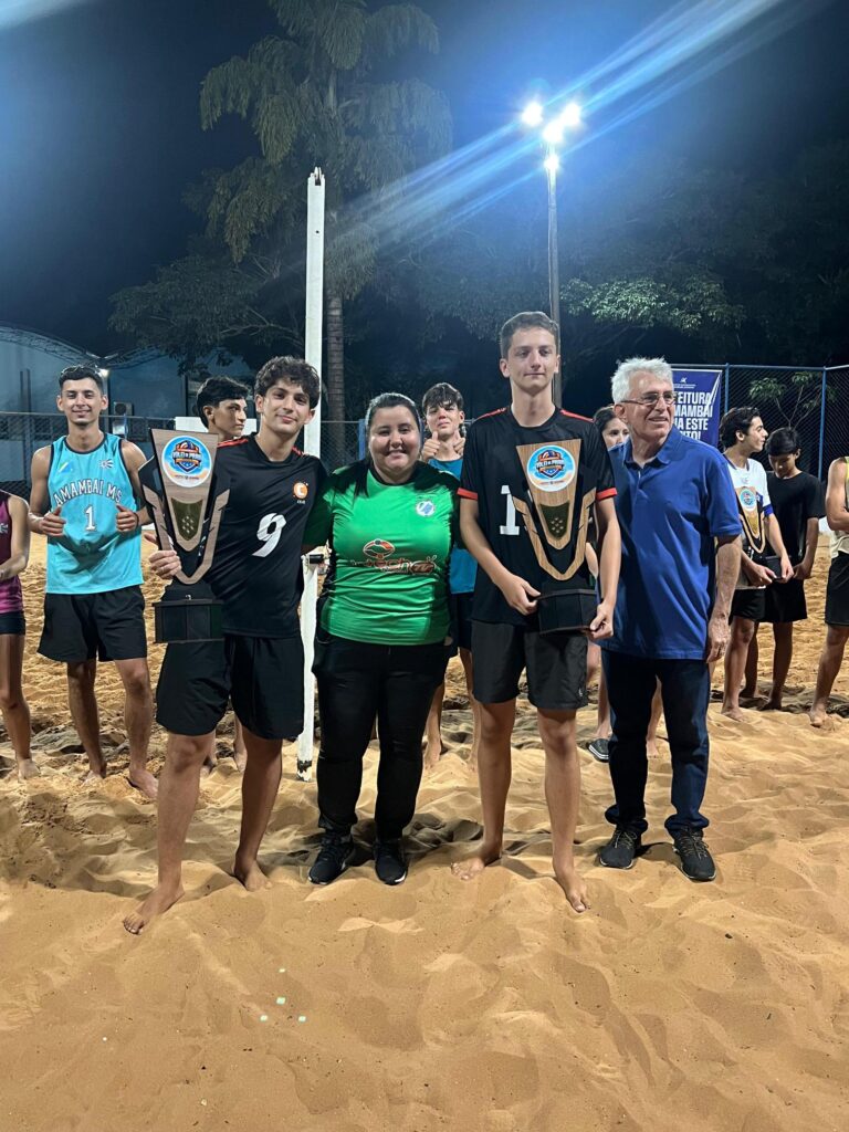 Torneio de vôlei de praia abriu calendário esportivo 2026 da Sedesc em Amambai