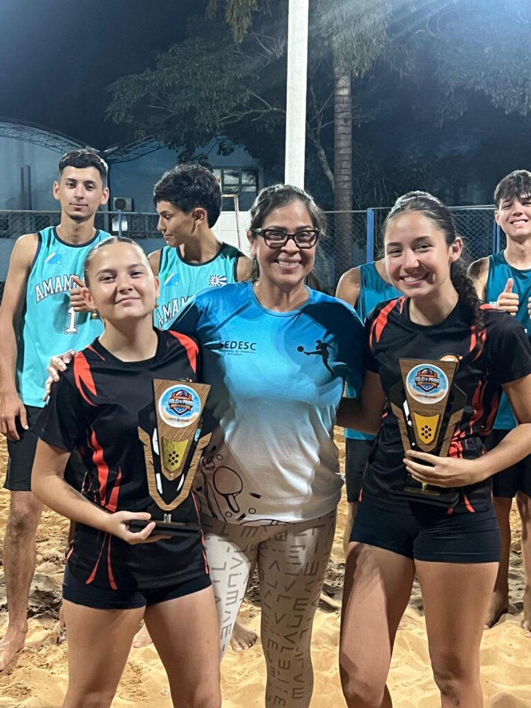 Torneio de vôlei de praia abriu calendário esportivo 2026 da Sedesc em Amambai