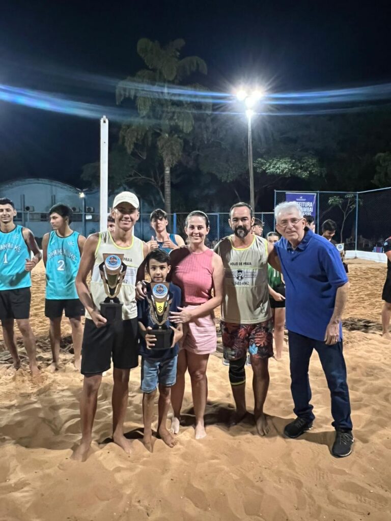 Torneio de vôlei de praia abriu calendário esportivo 2026 da Sedesc em Amambai