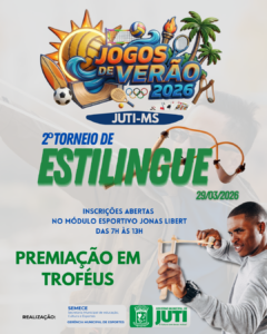 Prefeitura de Juti anuncia calendário oficial dos “Jogos de Verão 2026” com dez modalidades esportivas