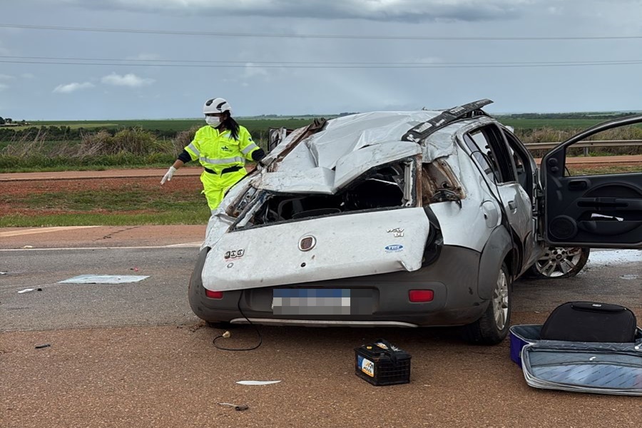 Fatalidade: Casal de Amambai morre em acidente de trânsito na BR-163 em Rondonópolis