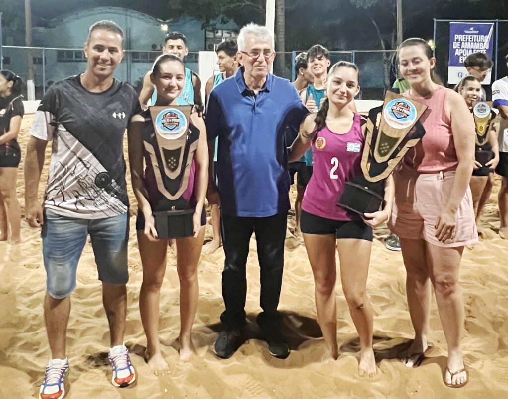 Torneio de vôlei de praia abriu calendário esportivo 2026 da Sedesc em Amambai