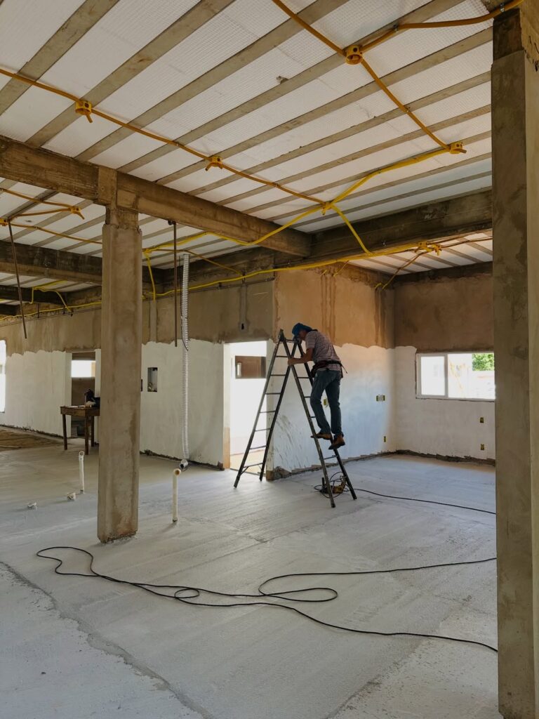 Iguatemi: Obras da nova Unidade de Saúde da Vila Nova entram na fase de acabamento