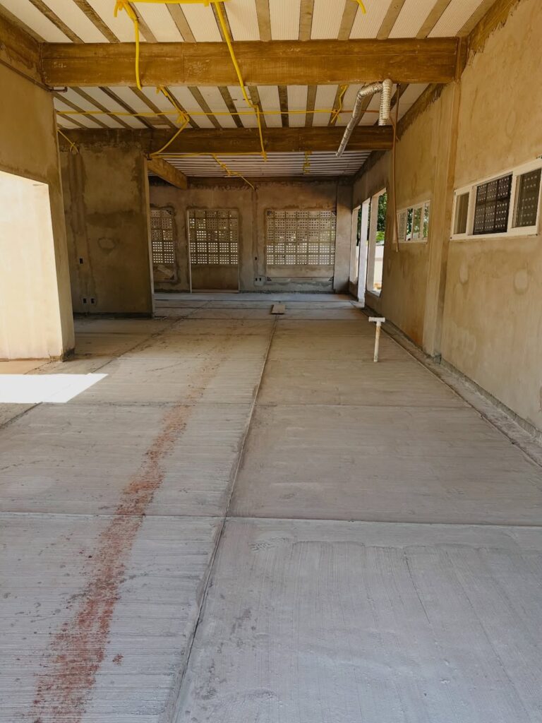 Iguatemi: Obras da nova Unidade de Saúde da Vila Nova entram na fase de acabamento