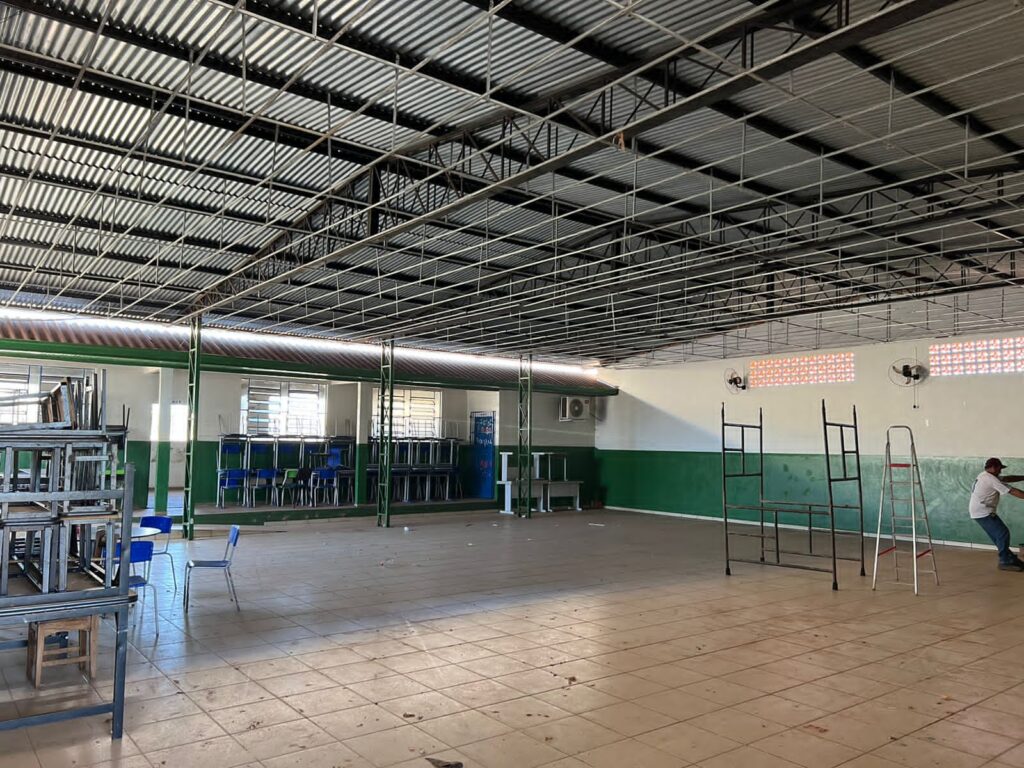 Prefeitura de Japorã executa reforma geral da escola ‘José de Alencar’, no distrito de Jacareí