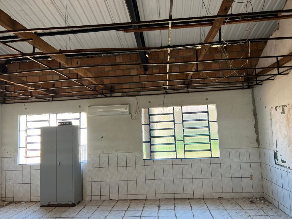 Prefeitura de Japorã executa reforma geral da escola ‘José de Alencar’, no distrito de Jacareí