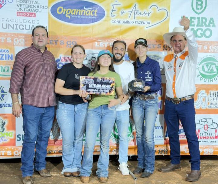 Amazona de Tacuru é campeã de prova dos três tambor no Paraná