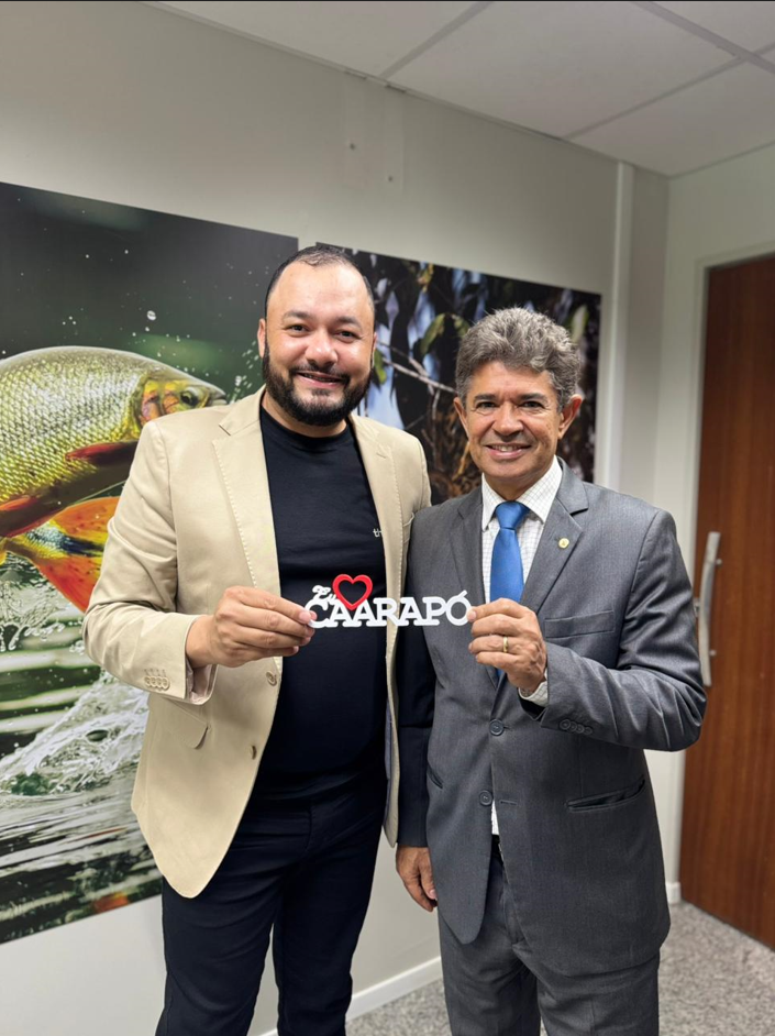 Nado Tozzi articula e anuncia emenda de R$ 100 mil para a saúde e universitários de Caarapó