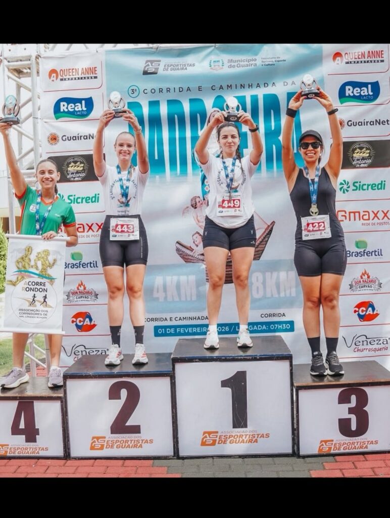 Servidoras de Iguatemi se destacam na "Corrida da Padroeira" em Guaíra (PR)