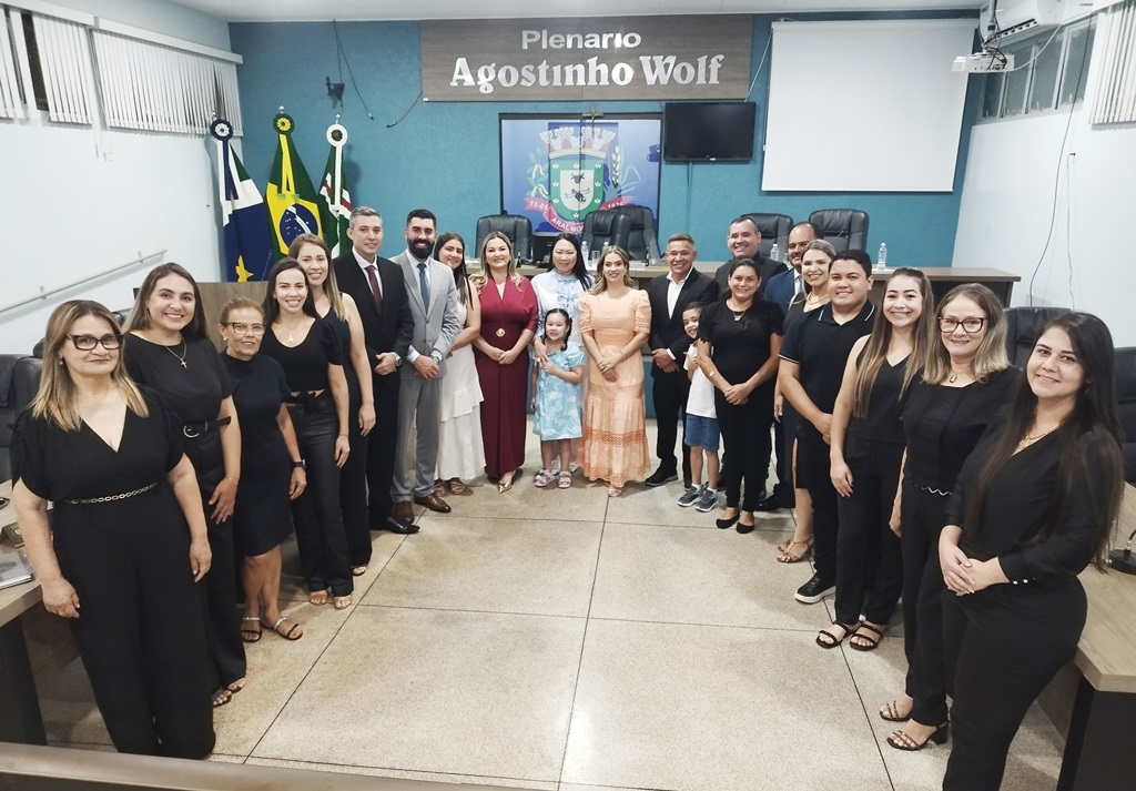 Sessão solene marca a abertura do ano legislativo 2026 na Câmara de Aral Moreira