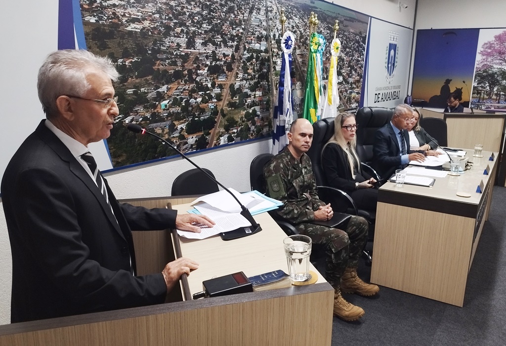 Câmaras de Amambai e região abriram ano legislativo 2026 nessa segunda-feira