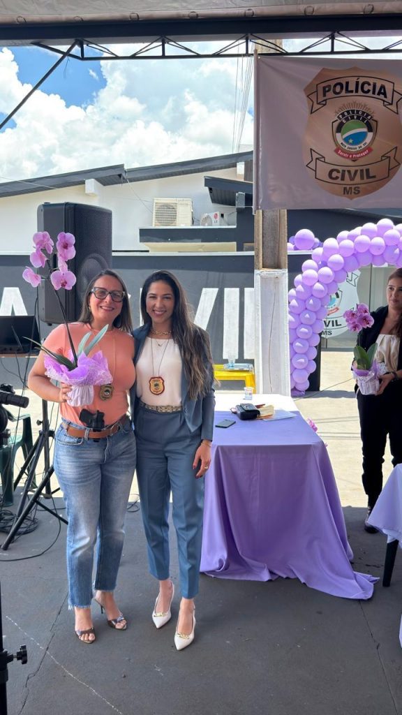 Polícia Civil realiza solenidade de inauguração da 58ª Sala Lilás em Laguna Carapã