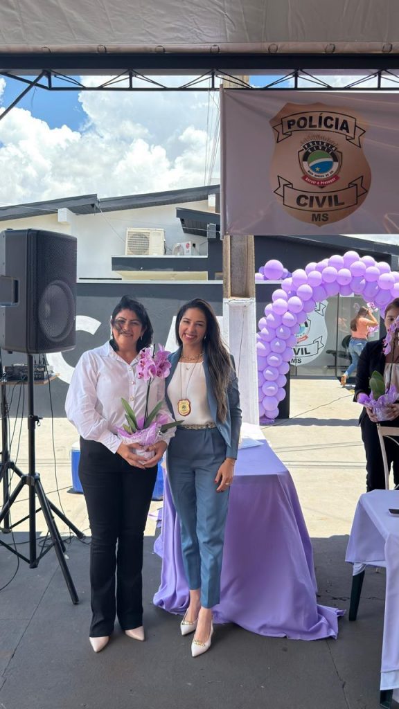 Polícia Civil realiza solenidade de inauguração da 58ª Sala Lilás em Laguna Carapã