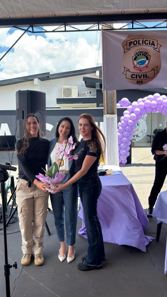 Polícia Civil realiza solenidade de inauguração da 58ª Sala Lilás em Laguna Carapã