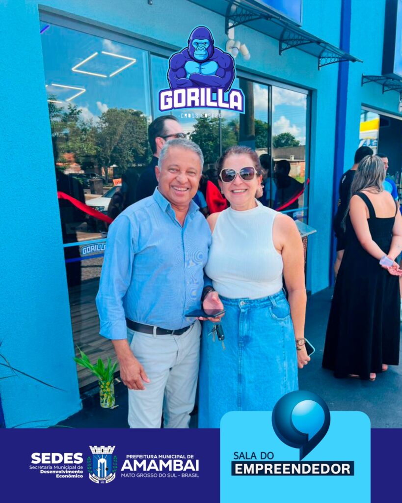 Gorilla Cross Coffee é inaugurado em Amambai
