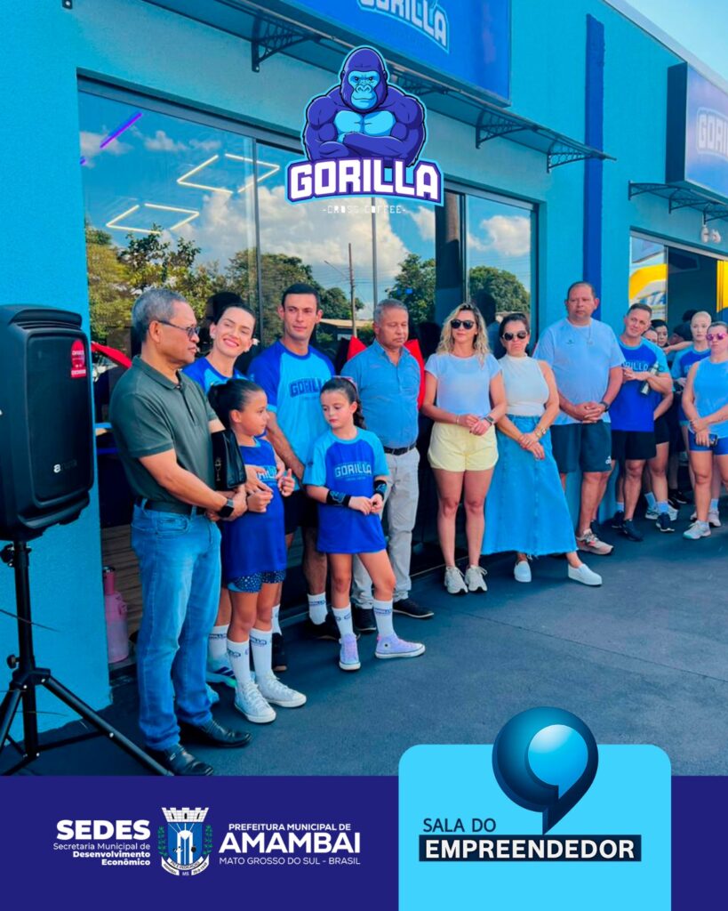 Gorilla Cross Coffee é inaugurado em Amambai