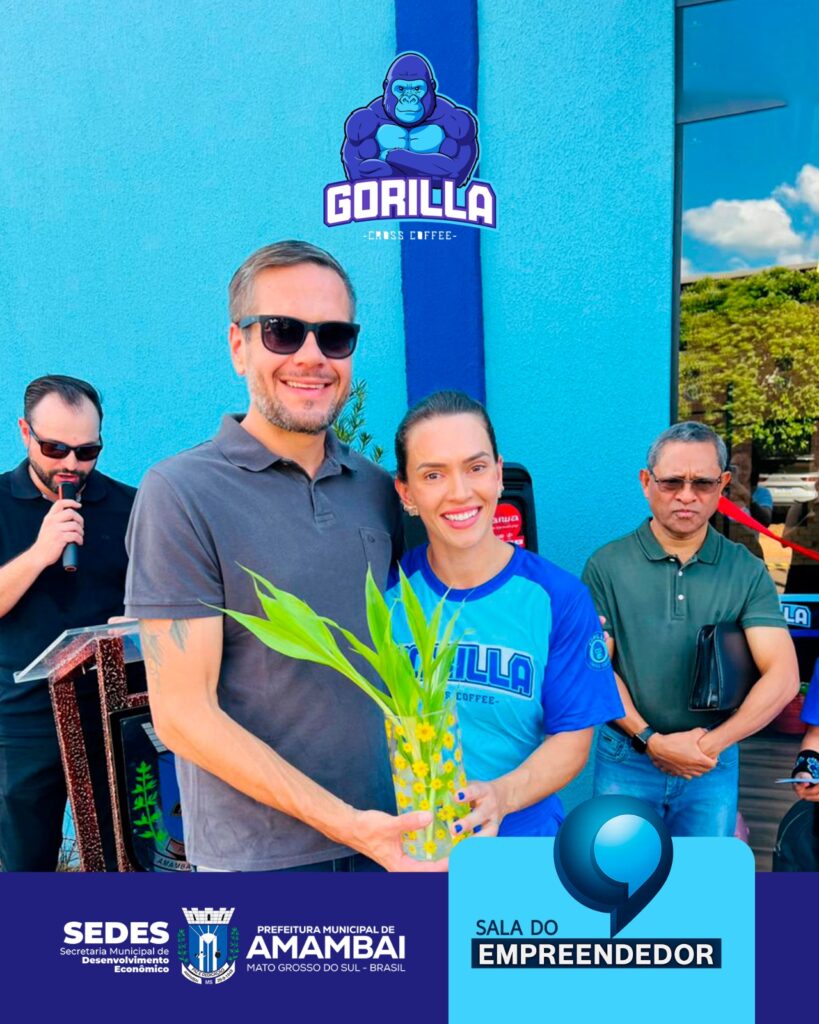 Gorilla Cross Coffee é inaugurado em Amambai