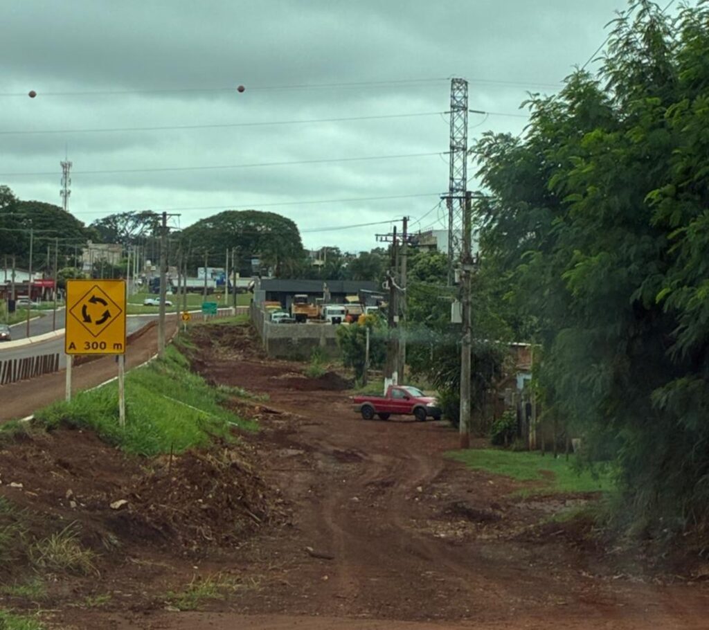 Obra na MS-156 em Dourados busca pôr fim a alagamentos após pedido de Lia Nogueira