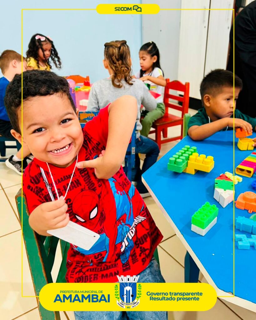 Cerca de 7 mil estudantes retornam às aulas na Rede Municipal de Amambai