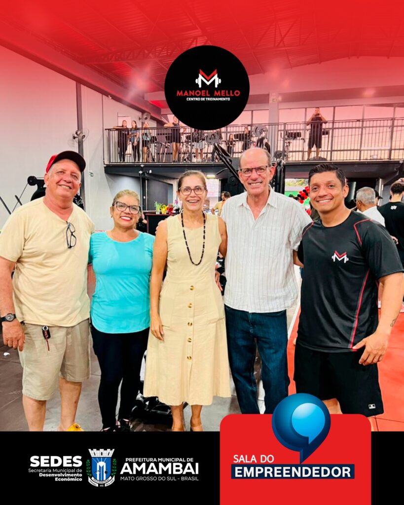 Centro de Treinamento Manoel Mello é inaugurado em Amambai