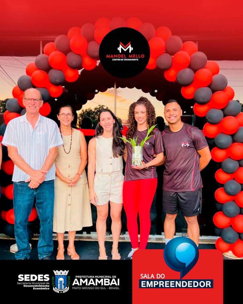 Centro de Treinamento Manoel Mello é inaugurado em Amambai