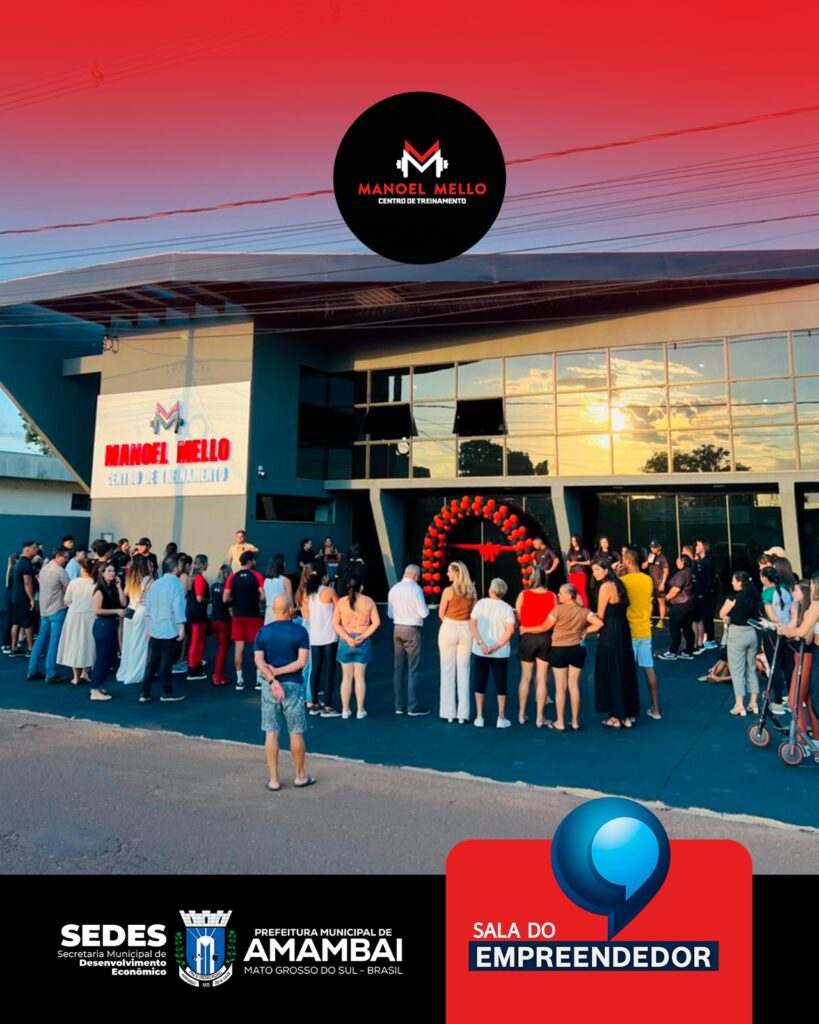 Centro de Treinamento Manoel Mello é inaugurado em Amambai