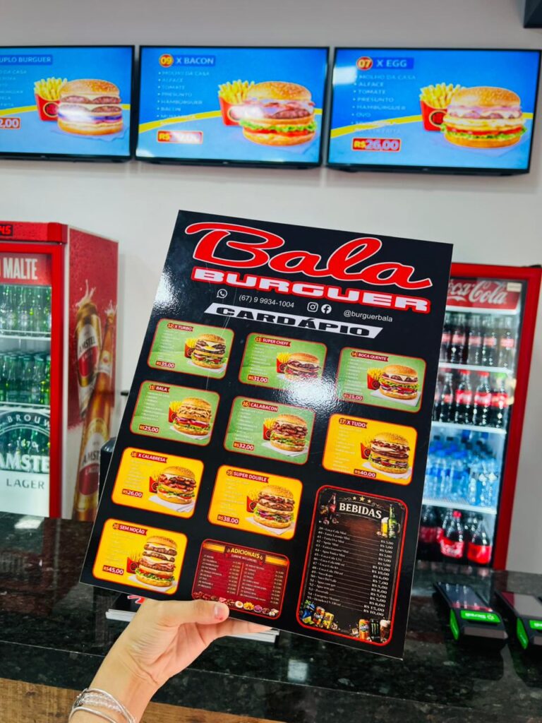 Amambai: Bala Burguer inaugura segunda unidade e amplia opções de hambúrgueres e prensados