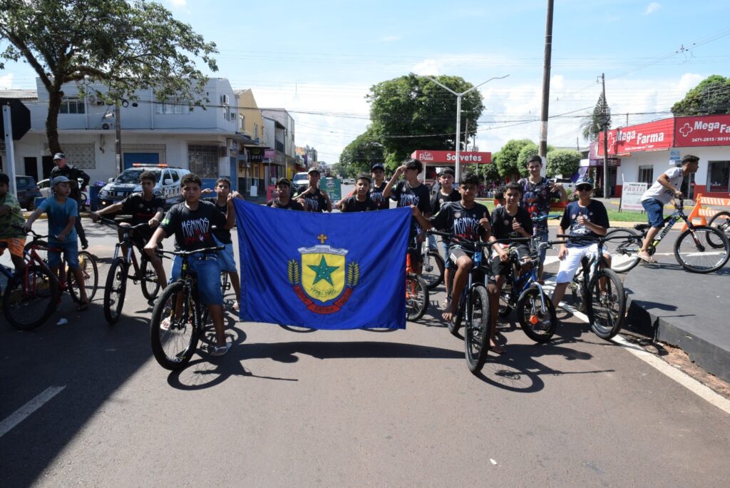 21º Encontro Regional Sul-mato-grossense de Bike em Iguatemi movimentou tarde do sábado dia (21)