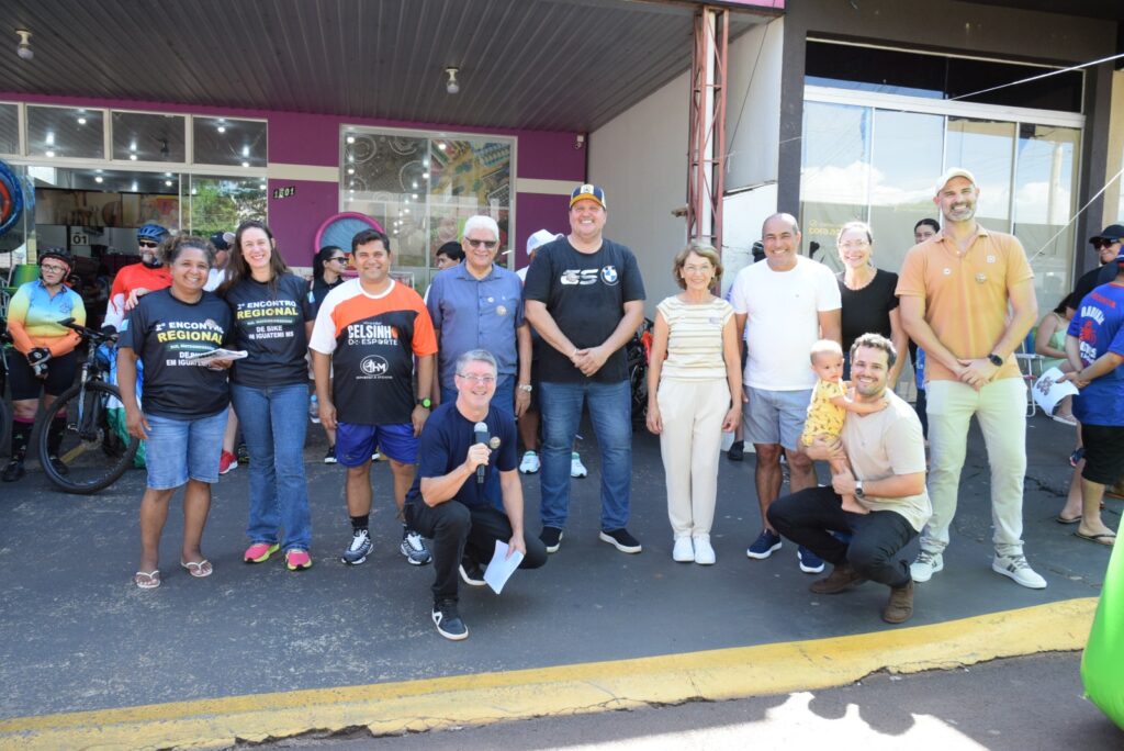 21º Encontro Regional Sul-mato-grossense de Bike em Iguatemi movimentou tarde do sábado dia (21)