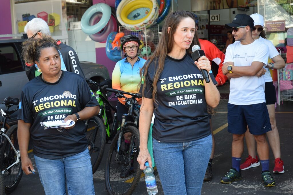 21º Encontro Regional Sul-mato-grossense de Bike em Iguatemi movimentou tarde do sábado dia (21)