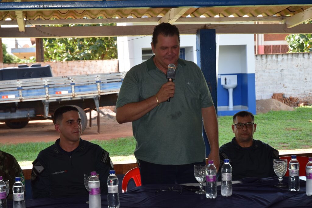 Iguatemi: Projeto da Polícia Militar "Bom de Bola, Bom na Escola" inicia suas atividades oficialmente