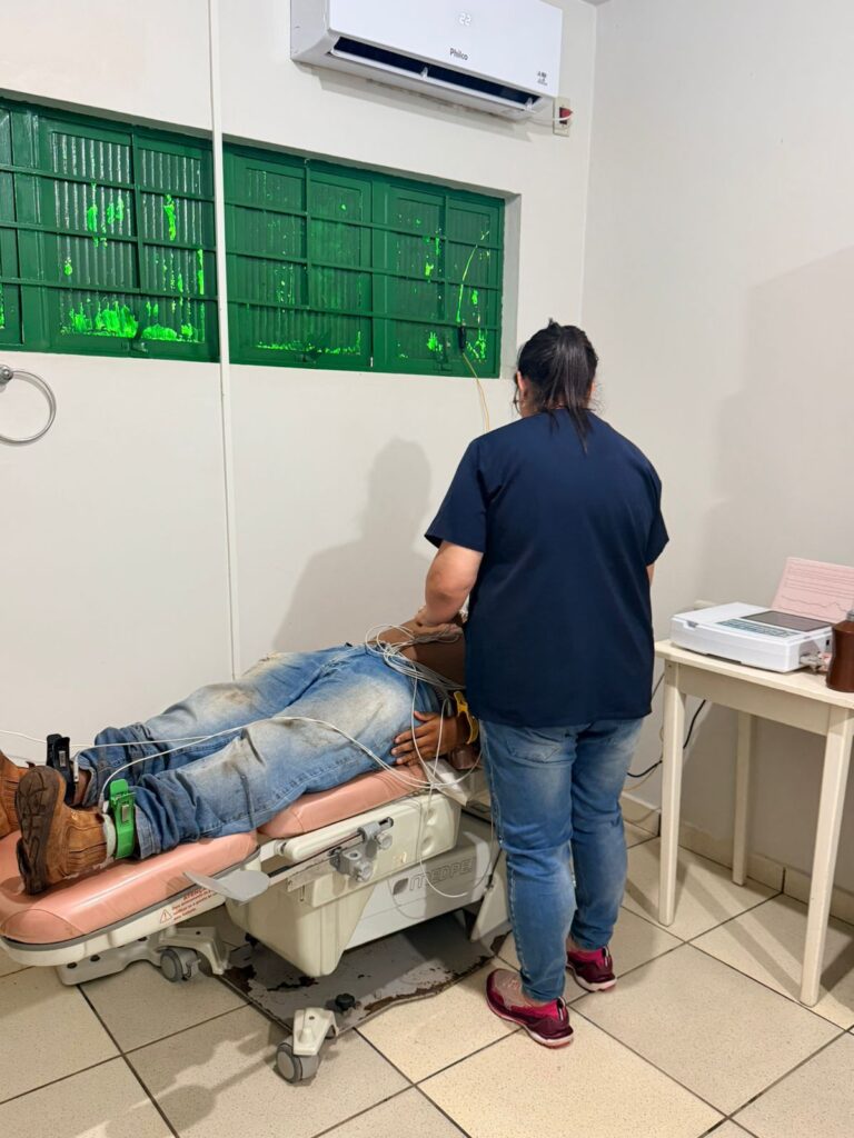 Em Sete Quedas, trabalhadores da reciclagem recebem atendimento em Saúde