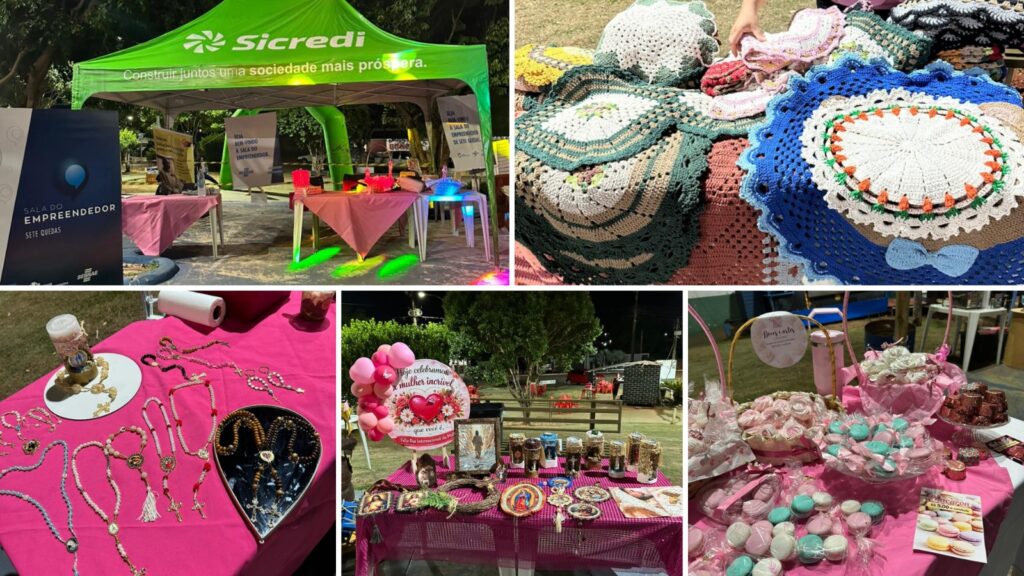 Semana da Mulher em Sete Quedas reúne cultura, empreendedorismo e atividade física na Praça Ponta-Grossa