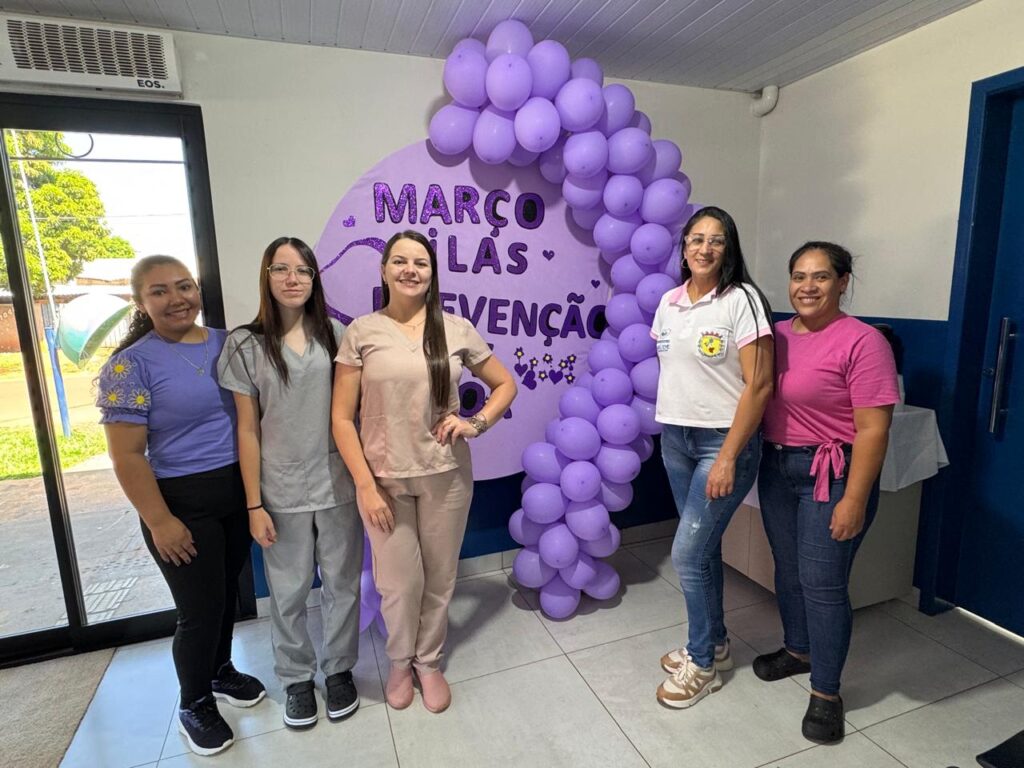 Secretaria de Saúde de Paranhos realiza ação do Março Lilás