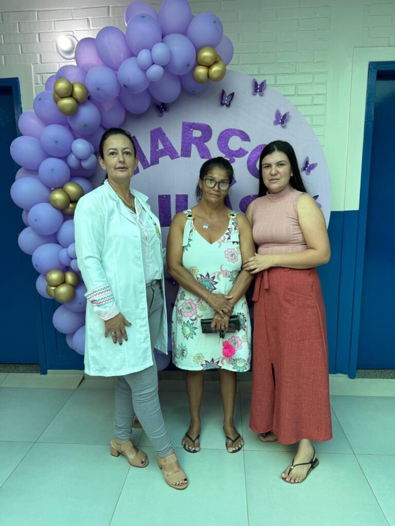 Secretaria de Saúde de Paranhos realiza ação do Março Lilás