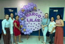 Secretaria de Saúde de Paranhos realiza ação do Março Lilás