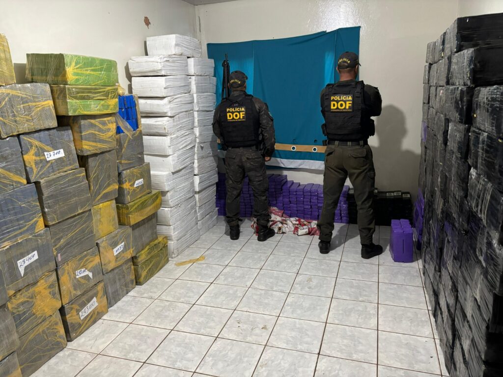 Defron deflagra operação após apreensão de quase 4 toneladas de drogas pelo DOF em Caarapó