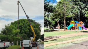 Léo Mecânico acompanha melhorias em diferentes pontos e reforça atuação nos bairros de Caarapó