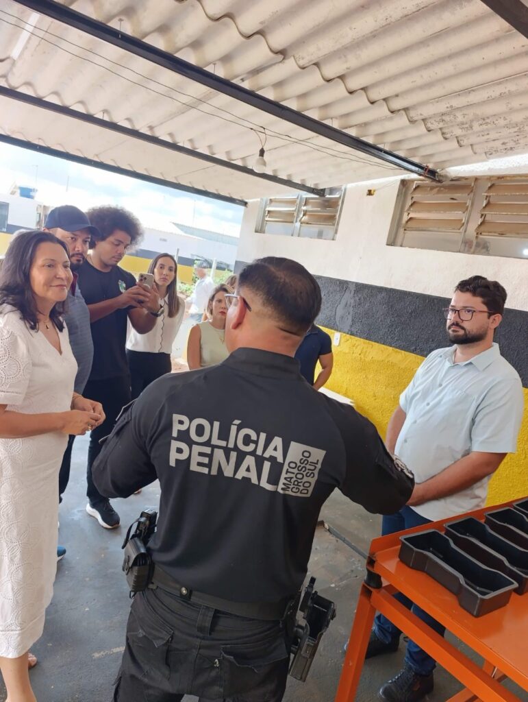Presidente da Câmara prestigia entrega de padaria no Estabelecimento Penal de Caarapó