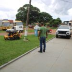 Prefeitura de Juti reforça serviços de limpeza e paisagismo com novo equipamento