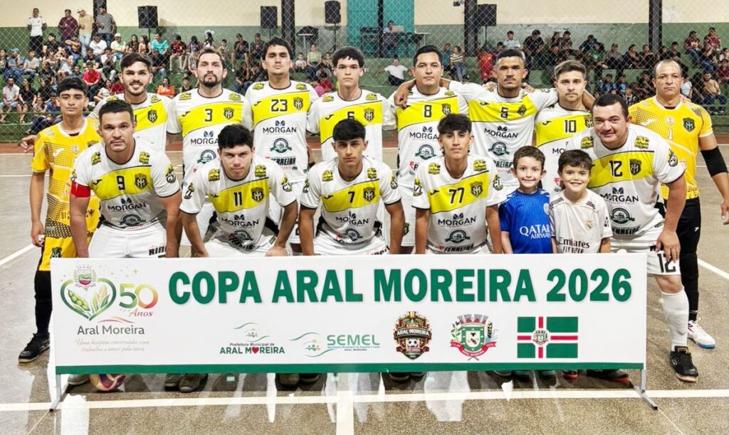 Com a presença da prefeita Dra. Elaine, Copa Aral Moreira 2026 teve abertura no sábado Com a presença da prefeita Dra. Elaine, Copa Aral Moreira 2026 teve abertura no sábado