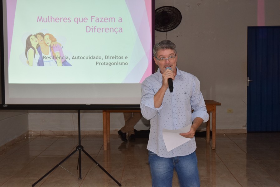 Secretaria de Assistência Social de Iguatemi promove palestra para homenagear as mulheres dos programas sociais
