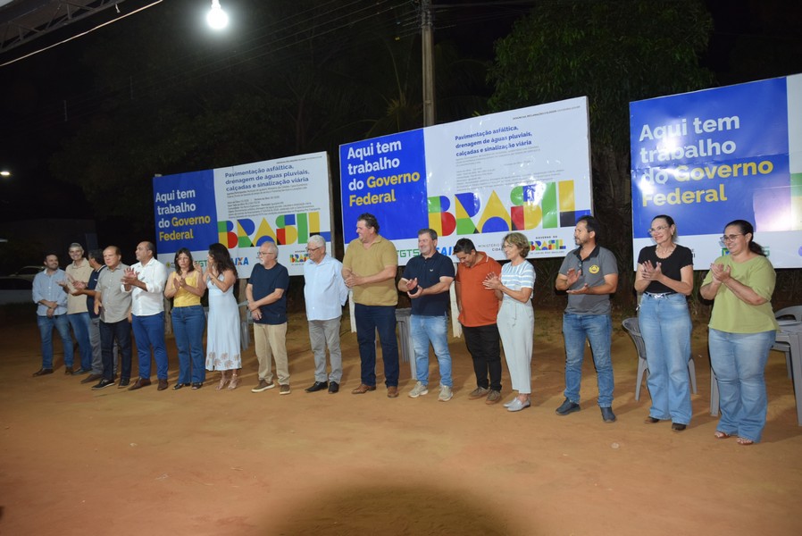 Iguatemi: Prefeito Lídio Ledesma lança oficialmente pavimentação asfáltica no bairro da Vila Nova Esperança