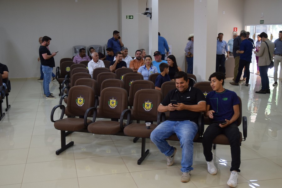 Iguatemi recebe o senador Nelsinho Trad para anunciar a liberação de emenda federal no valor de R$ 4,9 milhões para o Conisul