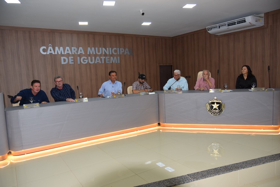 Iguatemi recebe o senador Nelsinho Trad para anunciar a liberação de emenda federal no valor de R$ 4,9 milhões para o Conisul