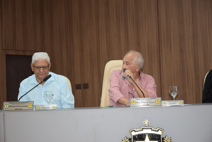 Iguatemi recebe o senador Nelsinho Trad para anunciar a liberação de emenda federal no valor de R$ 4,9 milhões para o Conisul