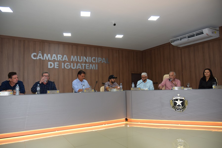 Iguatemi recebe o senador Nelsinho Trad para anunciar a liberação de emenda federal no valor de R$ 4,9 milhões para o Conisul